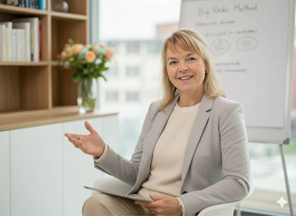 Silke Mekat Raus aus dem Stress mehr Zeit zum Leben gemini generated image l1b34cl1b34cl1b3 gemini generated image l1b34cl1b34cl1b3