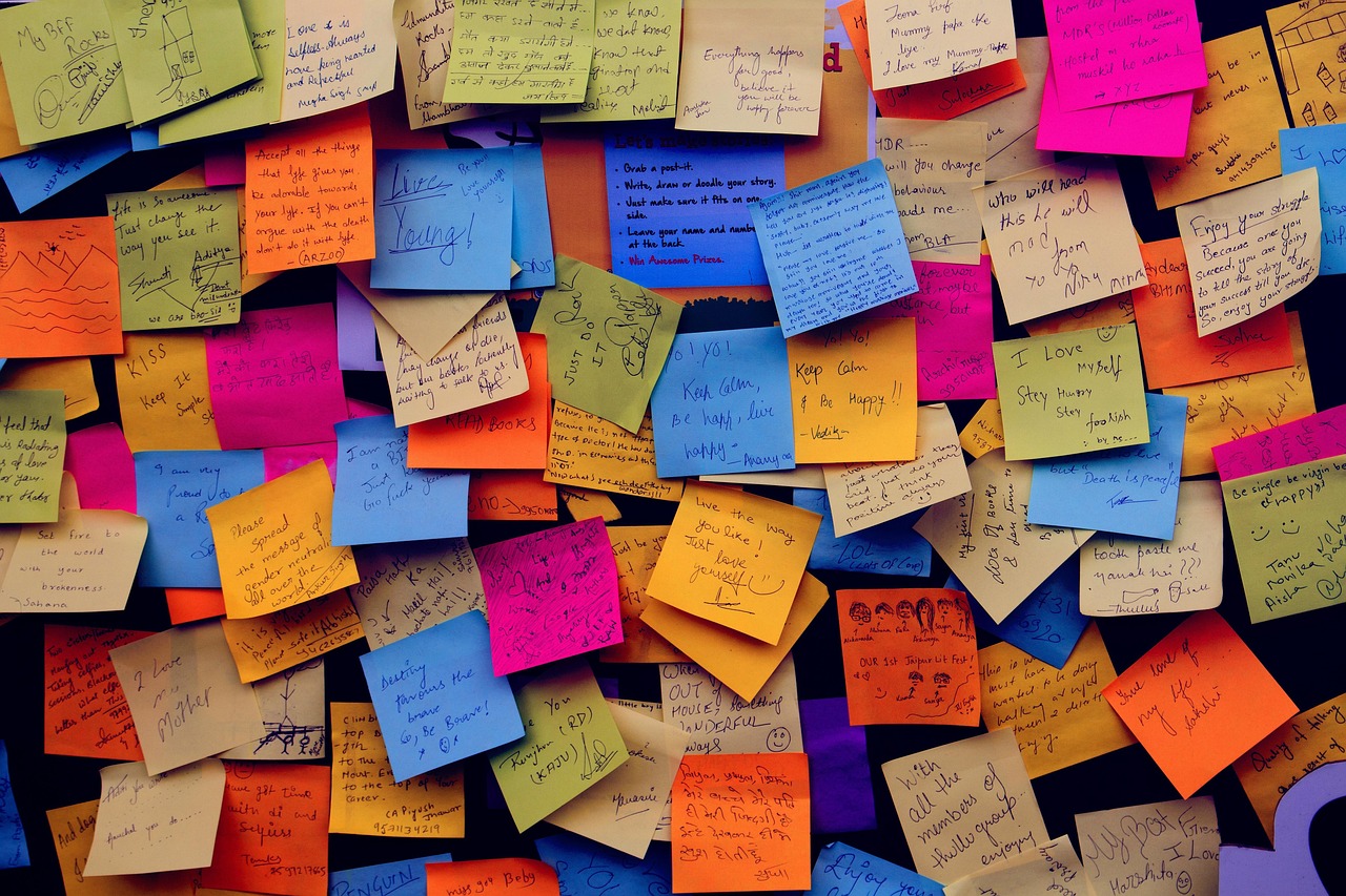post it notes, sticky notes, note, notice board, bulletin board, communication, attach, colorful, sticky notes, sticky notes, sticky notes, sticky notes, sticky notes, notice board, bulletin board, communication